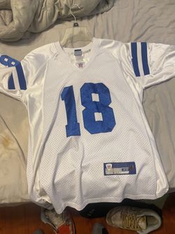 Payton manning authentic jersey size 48