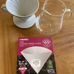 Hario 02 Ceramic Coffee Drip Pour Over