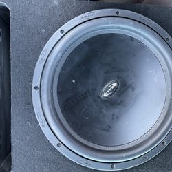 Realm 15” Subwoofer With Ported Box