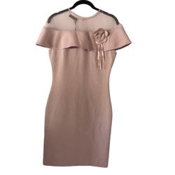 💓 NOBEL LADY Neck Detail Body-con Midi Dress👗