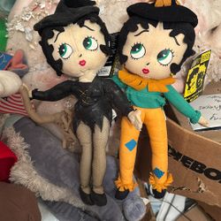 Two Halloween Betty Boops