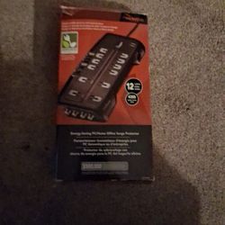 Rocketfish 12-Outlet Energy-Saving Surge Protector (Model RF-PCS12ES), 