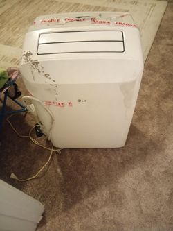 LG  portable a/c unit