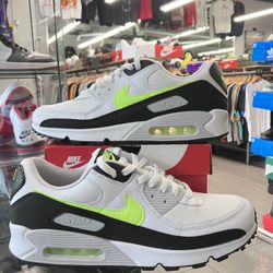 Nike Air Max 90 White Hot Lime