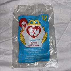 Vintage Mini TY 1998 McDonald’s Collectible Toy ‘90’s! ‘Peanut’ The Elephant! Rare Collectible, Sealed! 
