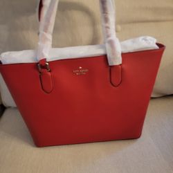New Red  Kate Spade Hand Bag