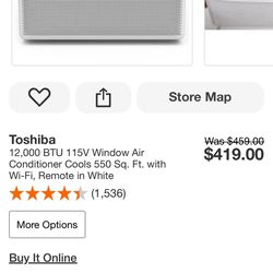 Toshiba Air Conditioner Brand New 