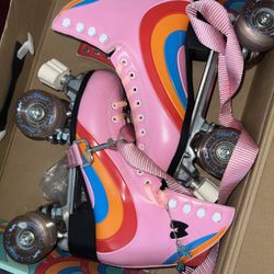 Moxi Skates Rainbow Rider Roller skates Customized