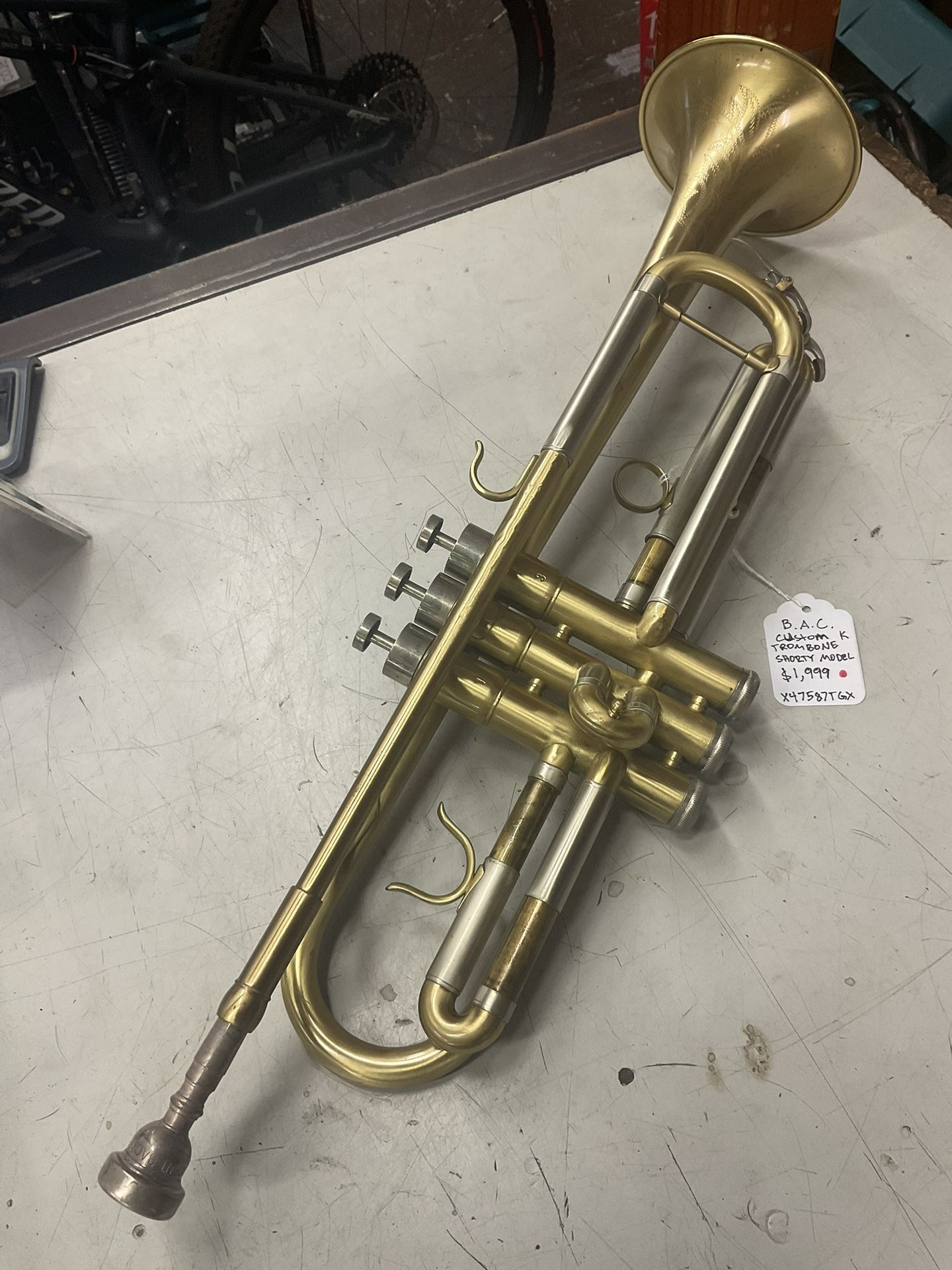B.A.C. Custom Trombone Shorty Model Trumpet