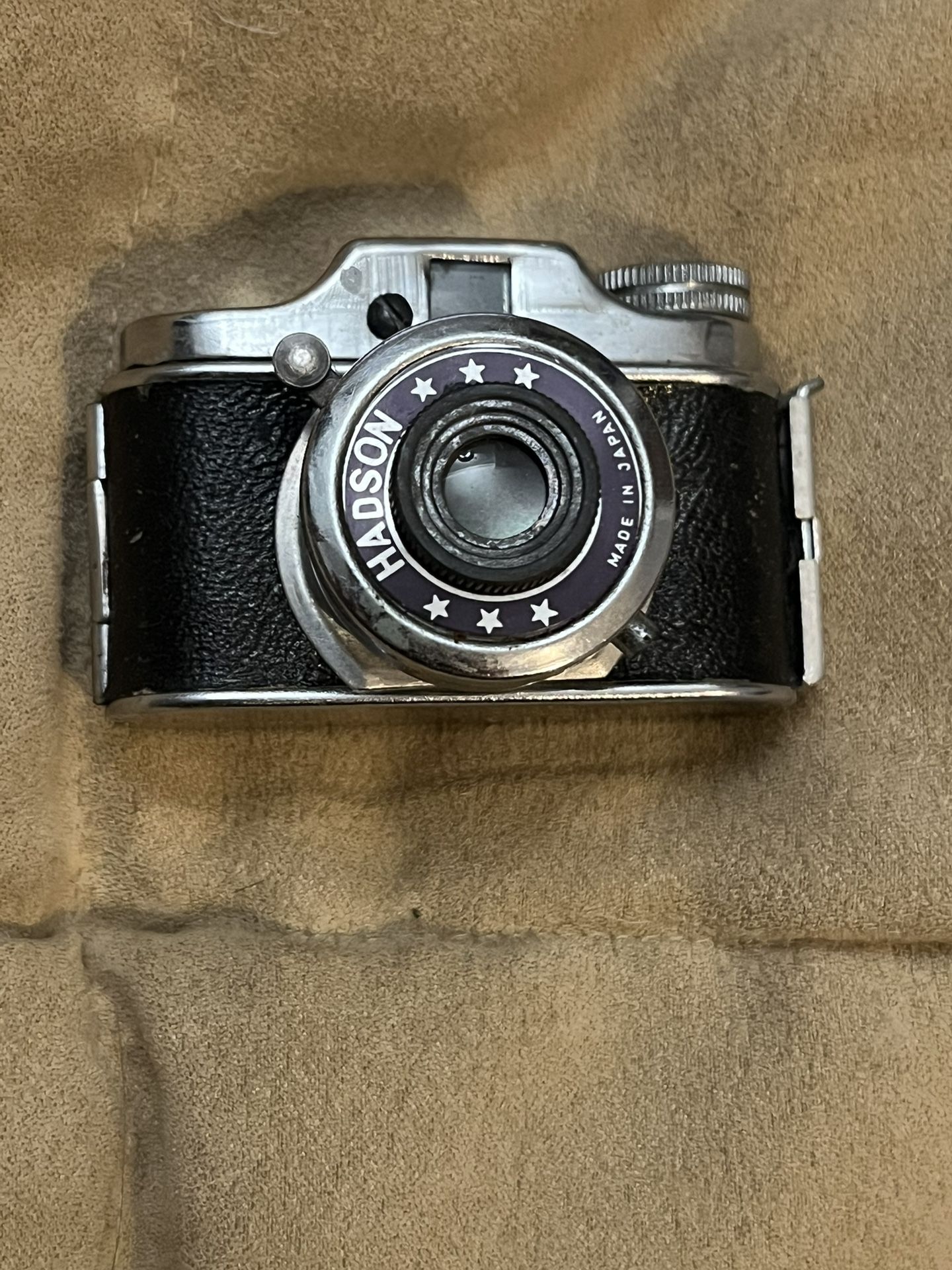 Hadson Subminiature Hit Type Spy Film Camera, MADE IN JAPAN w/o case VINTAGE