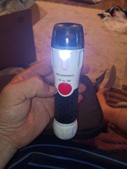 pet nail grinder with light - never used