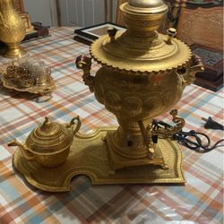 Vintage Persian Samovar Tea Set