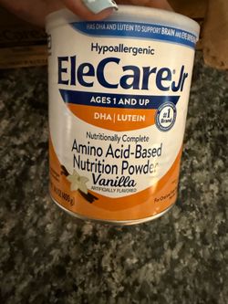 Elecare Jr Vanilla flavored