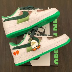 Size 10M, 12M - Nike Air Force 1 DOAF Oregon Ducks “Egg Or Duck” PE