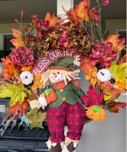 Nice Handmade Fall Wreath.  See Description and my other items for sale.