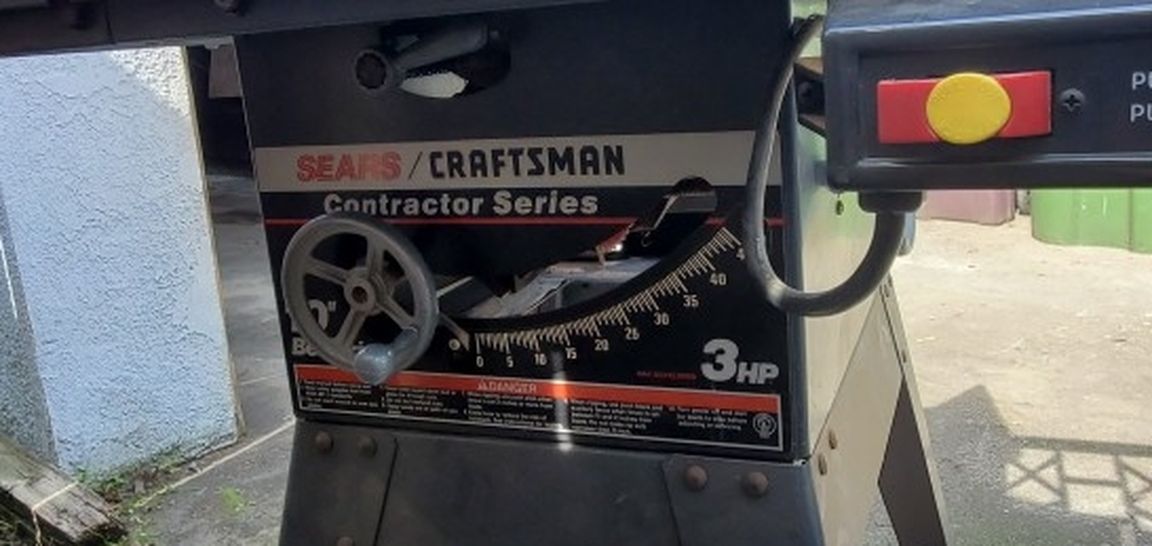 Craftsman Table Saw