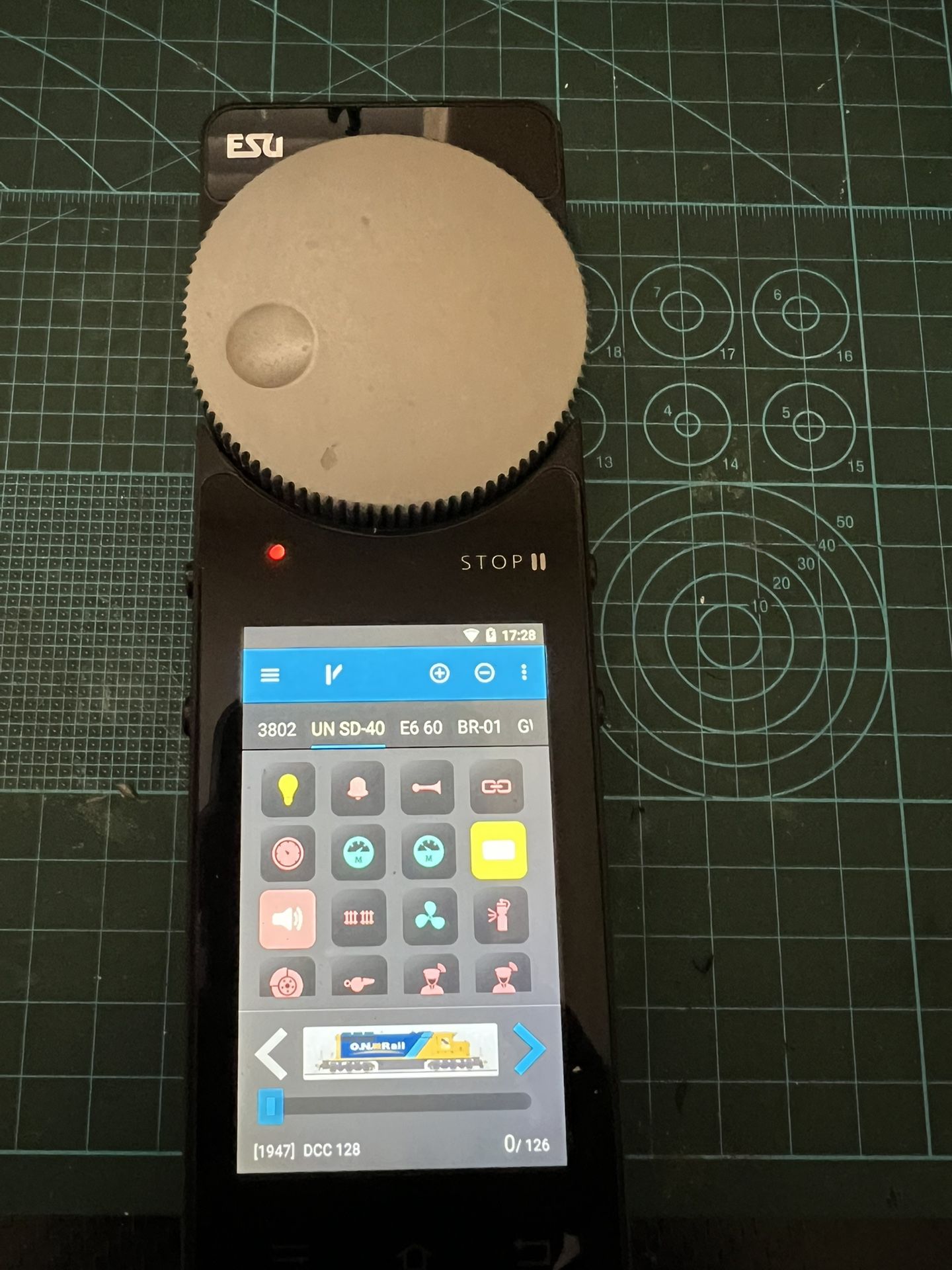 ESU Cab Control With Wireless Throttle