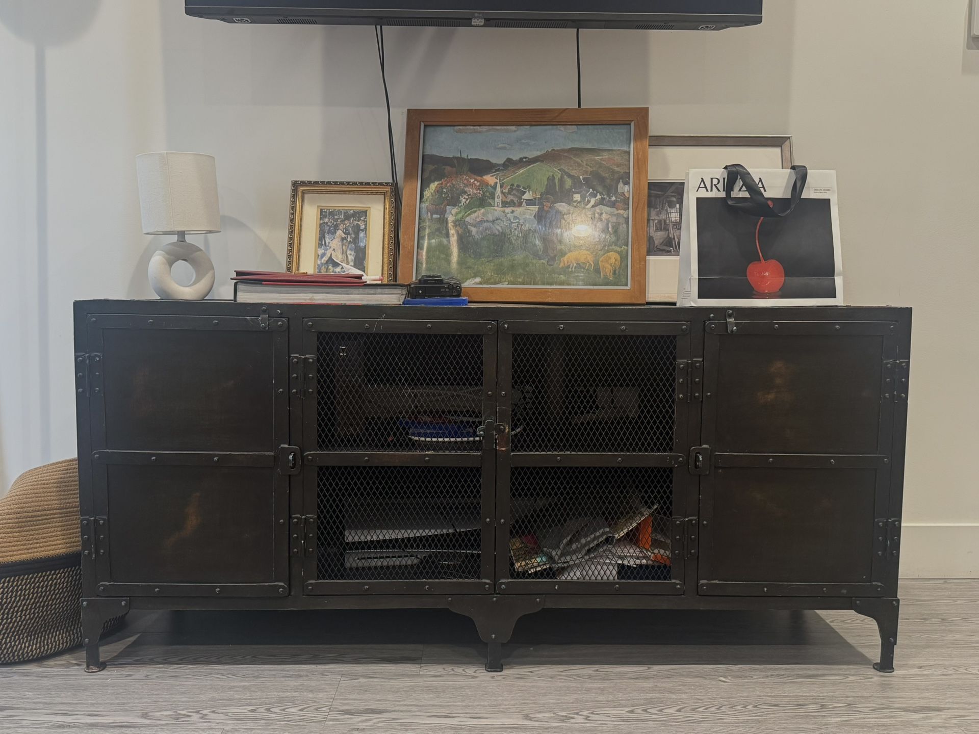 RH Metal Credenza (negotiable $)