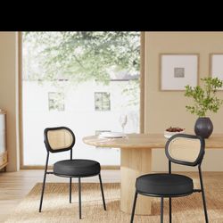 Black Dining Chair Set Of 2 