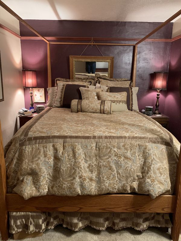 Amish Pencil Post Queen Size Bed For In Eugene Or Offerup Amish Pencil Post Queen Size Bed