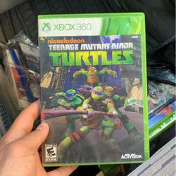 Xbox 360 Teenage Mutan Ninja Turtles 