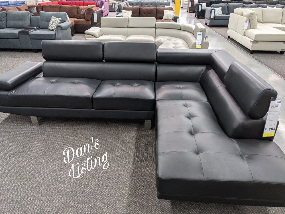 New Sectional Sofa -2PCs/Free Delivery 