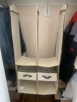 Nursery closet organizer