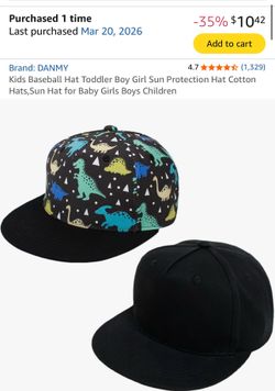(2)-Brand new toddler boy hats