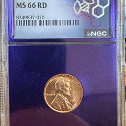 🇺🇸 1952-D Lincoln Wheat Cent – MS66 RD