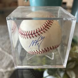 Alex Verdugo Autographed Baseball