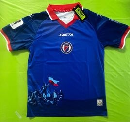 Saeta Haiti National Soccer Jersey