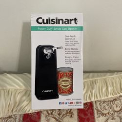 Cuisinart Deluxe Can Opener, Black 