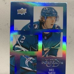 2024-25 Upper Deck Series 2 UD Portraits Will Smith #P58 Rookie RC
