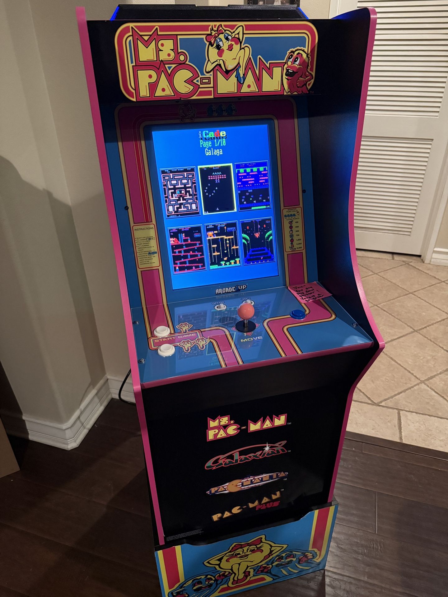 Arcade - Plays ALL the 80’e Classics - MINT - Real Arcade Hardware