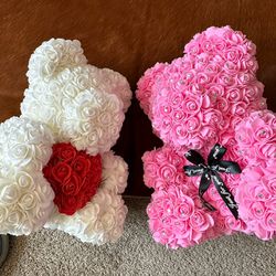 New Gift Rose Flower Bear 2 For 20