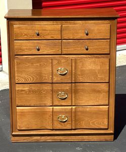 Antique Highboy Dresser - Mid Century