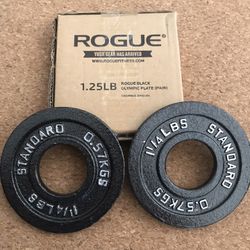 Rogue Fitness Plate 1.25lb Pair