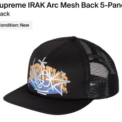 Supreme x IRAK Arc Mesh 5-Panel Hat