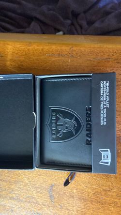 Raiders, leather wallet