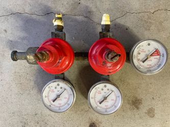 Triple Gauge Co2 Regulator