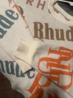 Rhude Jacquard Logo Knit
