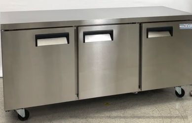 Elite Commercial Undercounter Refrigerator 3-Door