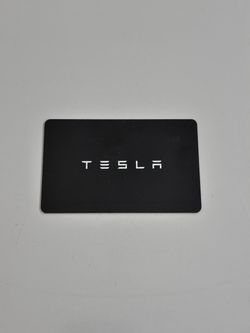 VERY NEW Tesla Key Card