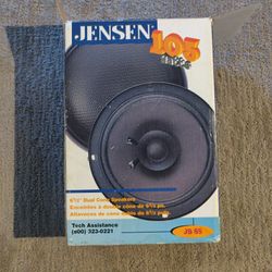Jensen Car Speakers New UNUSED In The Box 