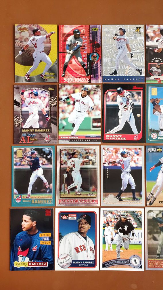 Baseball Cards - Manny Ramirez