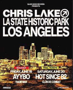 2x Friday 6/19 Chris Lake Tickets