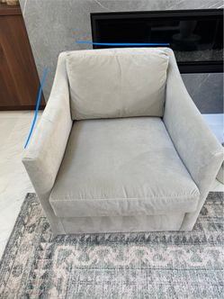 2 RH Sloan Slope Chairs