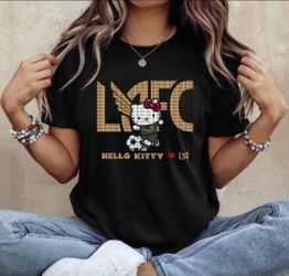 LAFC shirt / Hello Kitty Colllab. Made to order in your size and color