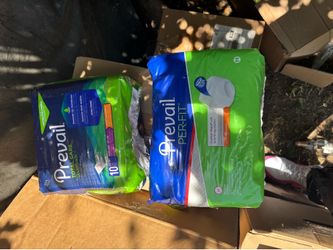 Adults pampers and under pads full box 150 for everything