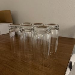 Drinking glass cups